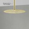 Kibi Circular 12 Metal Ultra Thin Profile Rain Shower Head 1.75 GPM - Brushed Gold SH1201BG - alternate 8